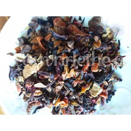 PUNCH - Mélange d'infusion aux fruits et hibiscus 