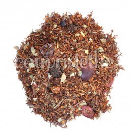 Rooibos  fruits rouges  " EN ROUGE ET NOIR " Nouvelle recette ! 