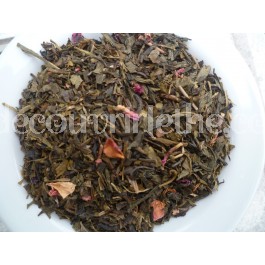 Thé vert à la rose - LA ROSE DES VENTS / Thé floral Chunmee