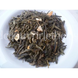 " LES VERGERS " Thé vert citron & orange 