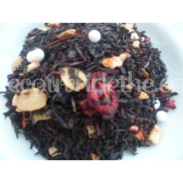   TOMBE LA NEIGE Infusion fruitée aromatisée & orange,cranberry,fraise & framboise 