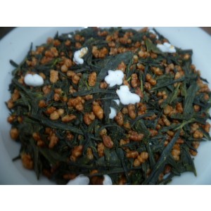  " GENMAICHA "  - Thé vert du japonais au riz grillé  / Saveur douce & toastée 