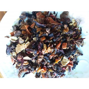 PUNCH - Mélange d'infusion aux fruits et hibiscus 