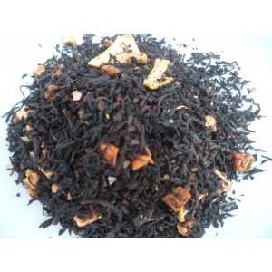 " LA NORMANDIE " - Thé noir pomme caramel 