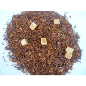 Rooibos aromatisé caramel  " LA BONNE HUMEUR " 